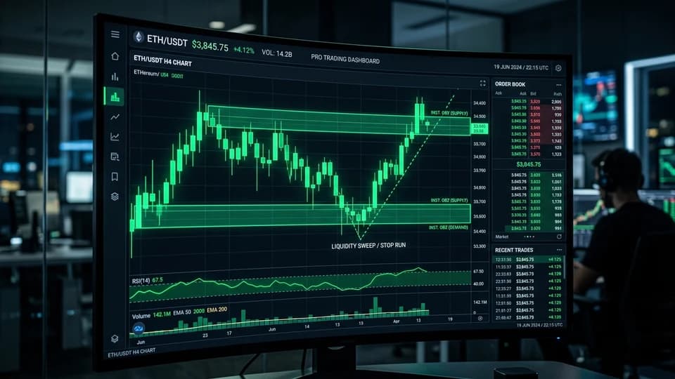 احتراف حركة السعر والسيولة الذكية (SMC & Order Flow)